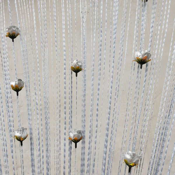 China Imported Door Curtain with Roses - Image 9